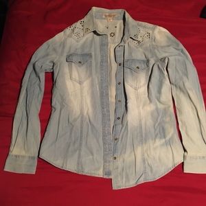 Nine West Vintage America denim shirt